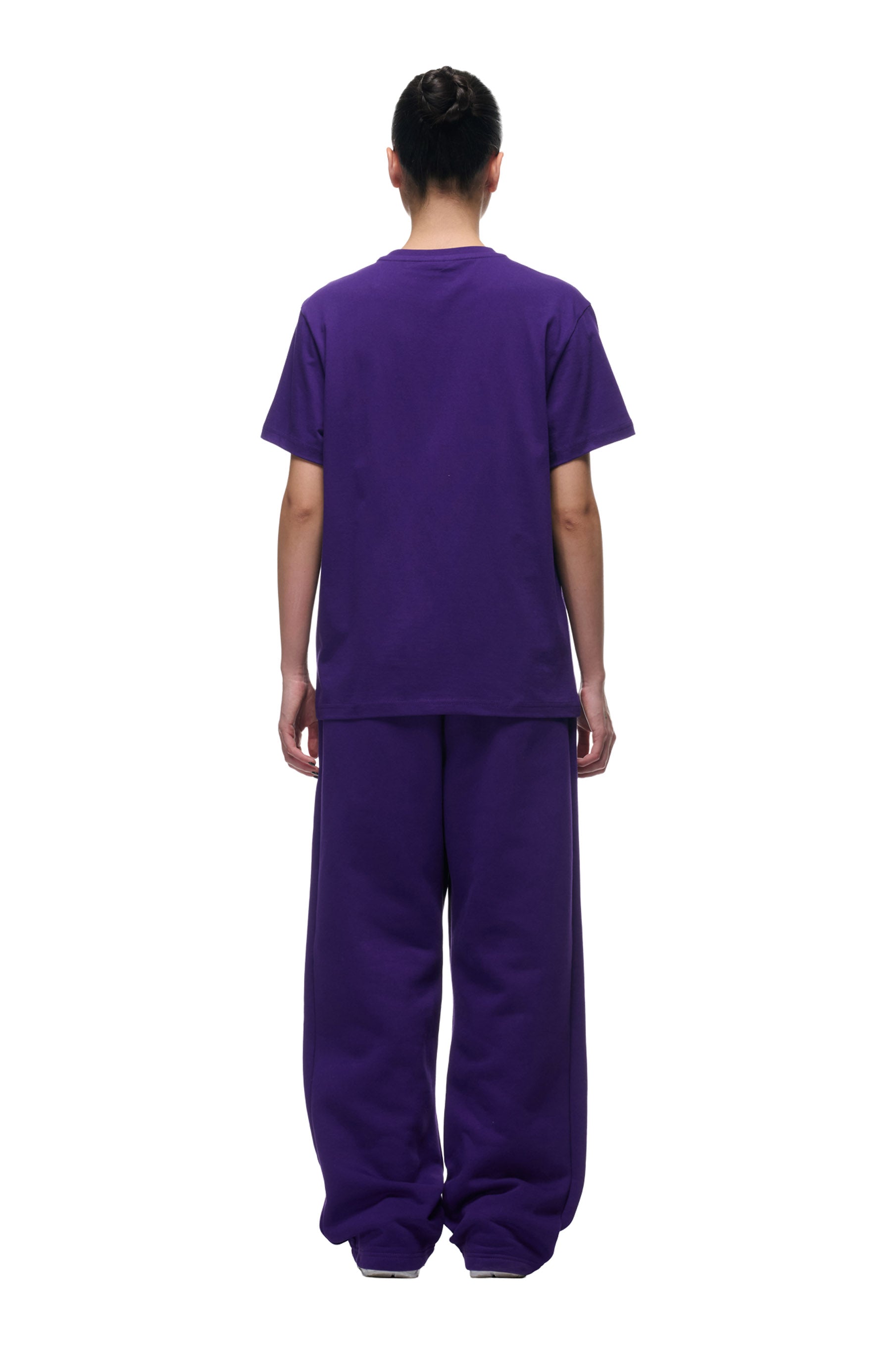 T-SHIRT REGULAR FIT CYBER PURPLE