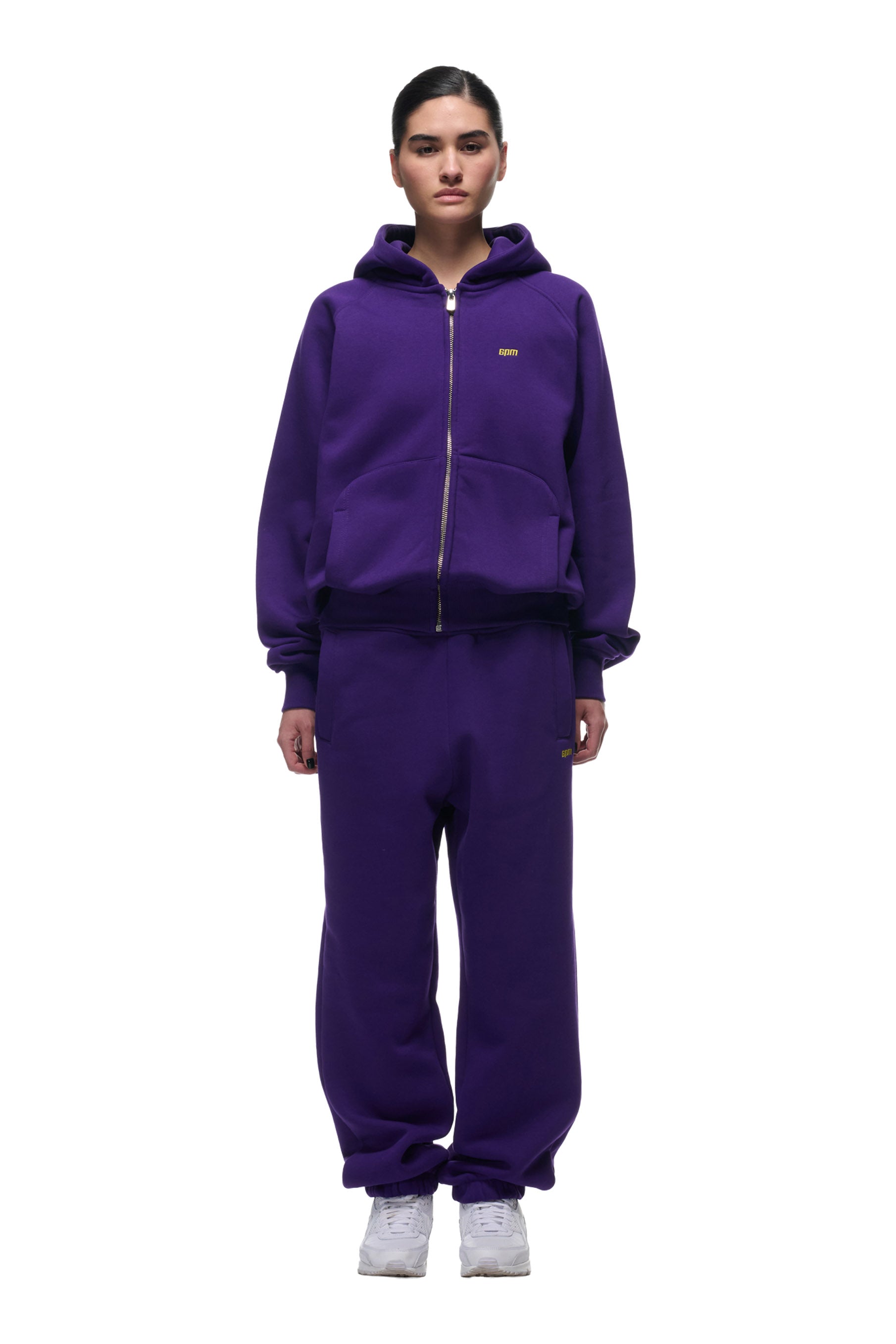 ZIP HOODIE CYBER PURPLE