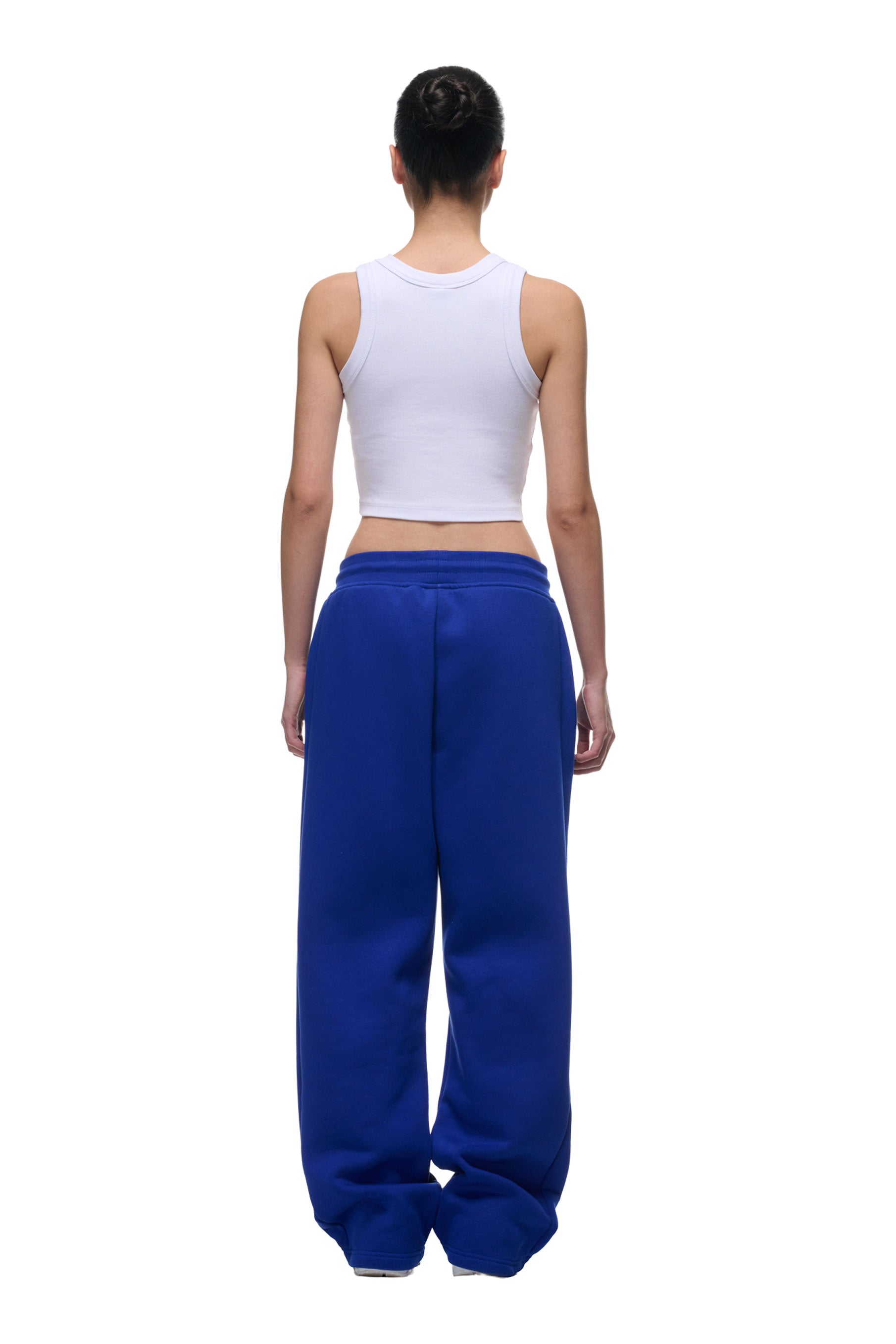 OPEN LEG JOGGER LAPIS BLUE