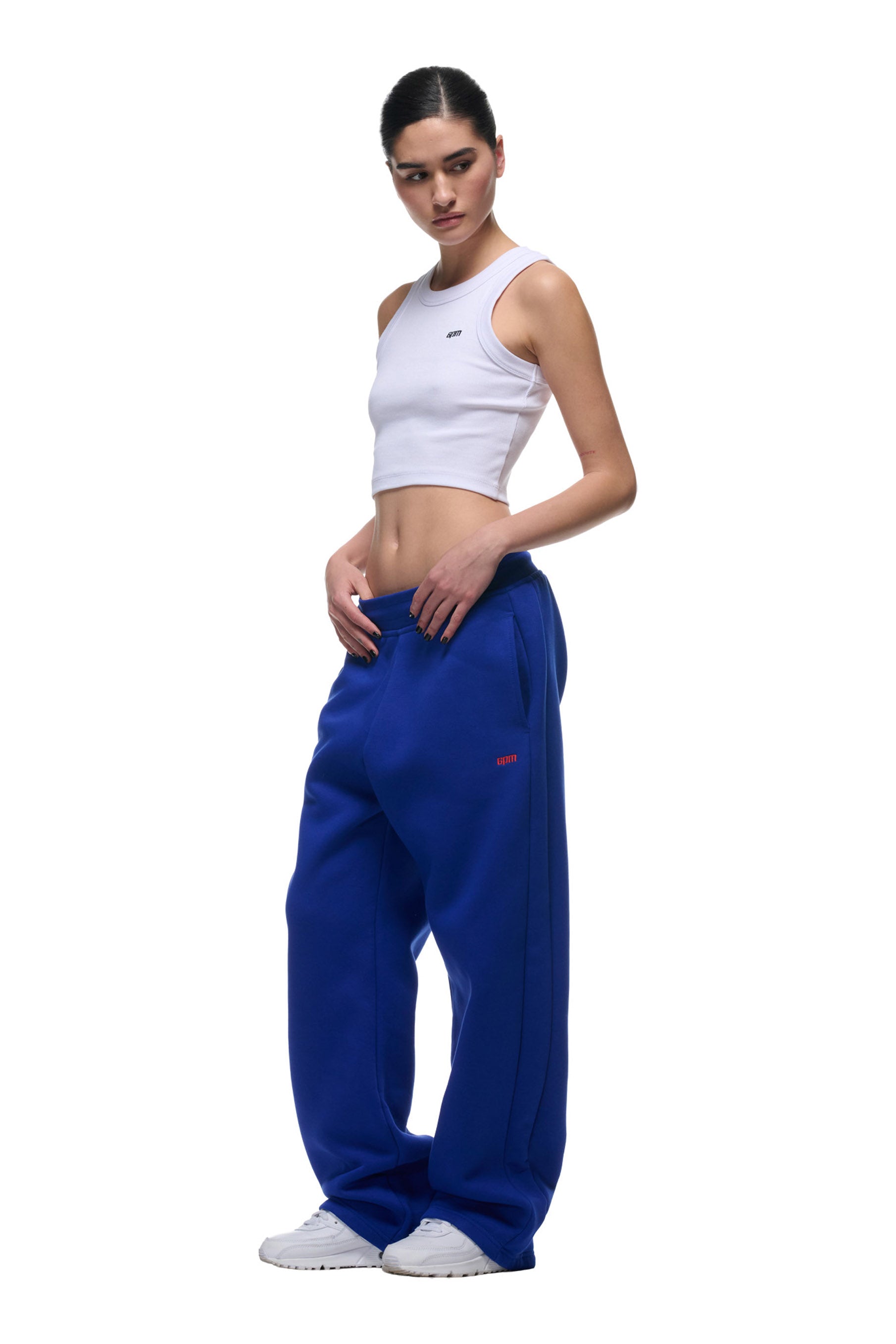 OPEN LEG JOGGER LAPIS BLUE