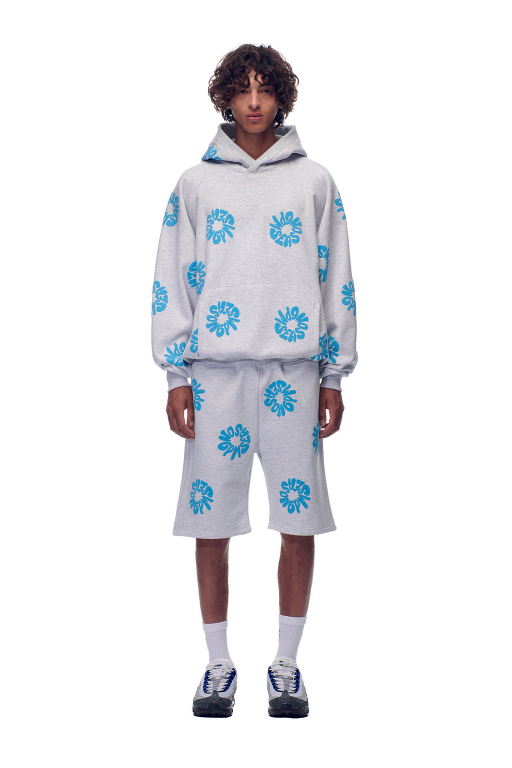 Flower Hoodie Grey 6PM®