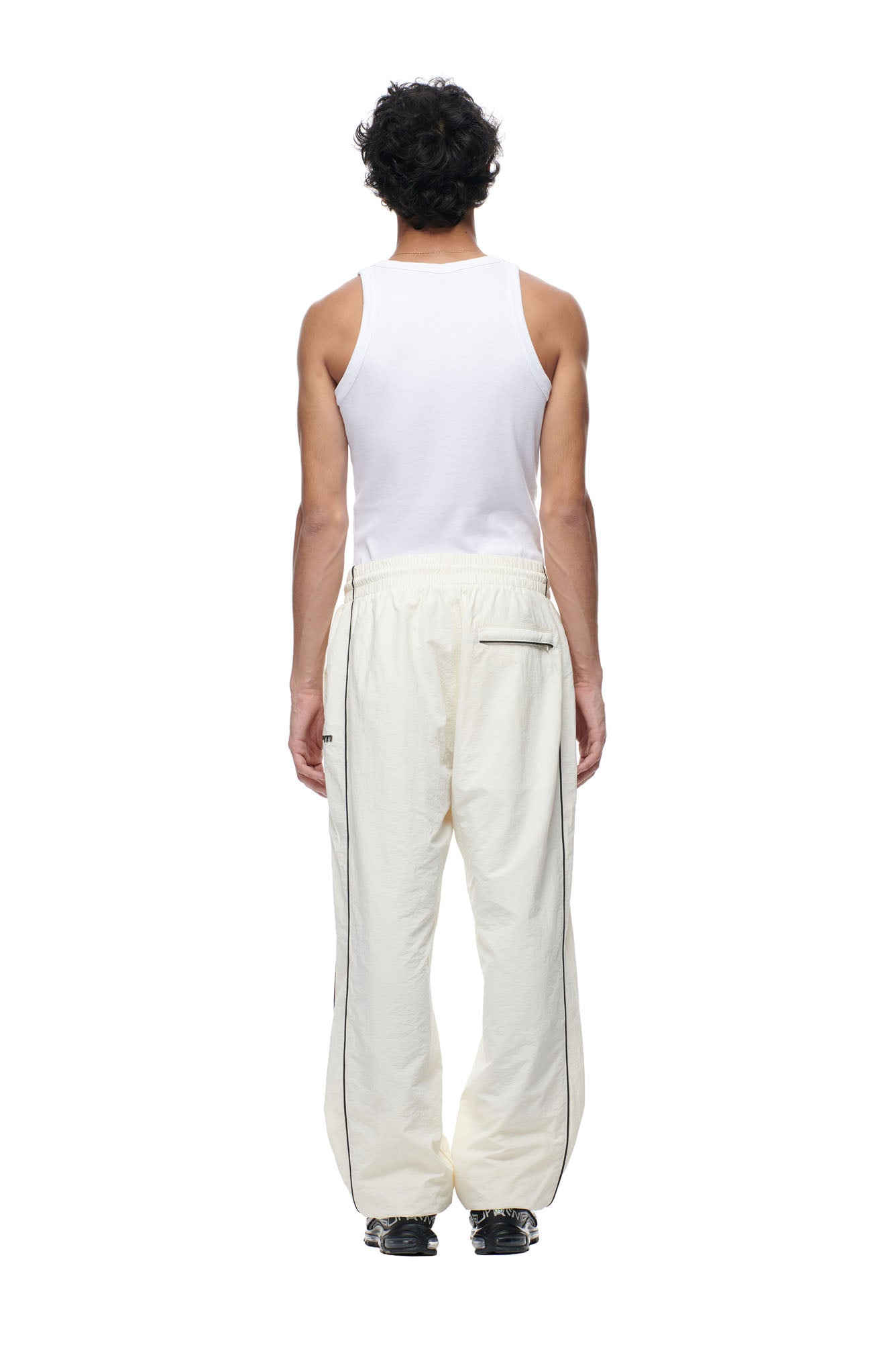 BF NYLON TRACKPANTS CREAM