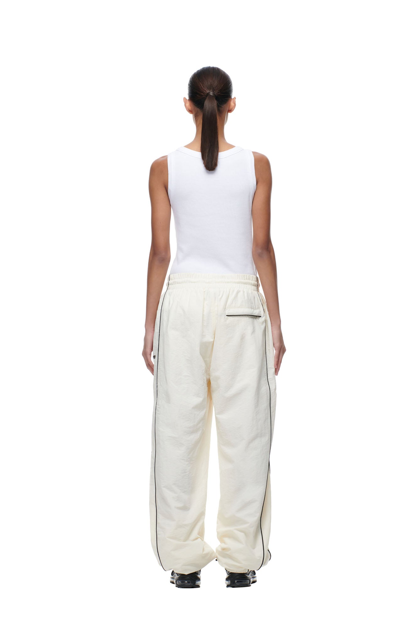 BF NYLON TRACKPANTS CREAM