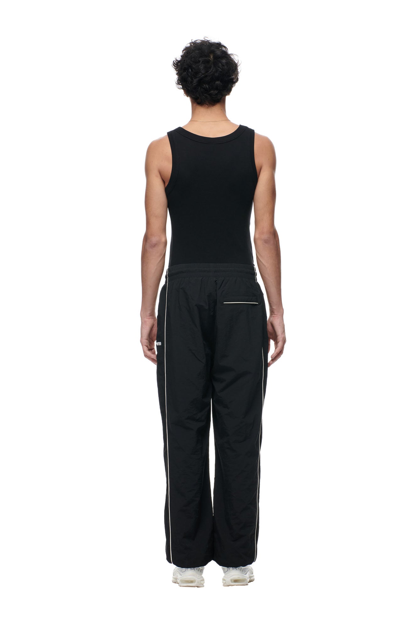 BF NYLON TRACKPANTS BLACK