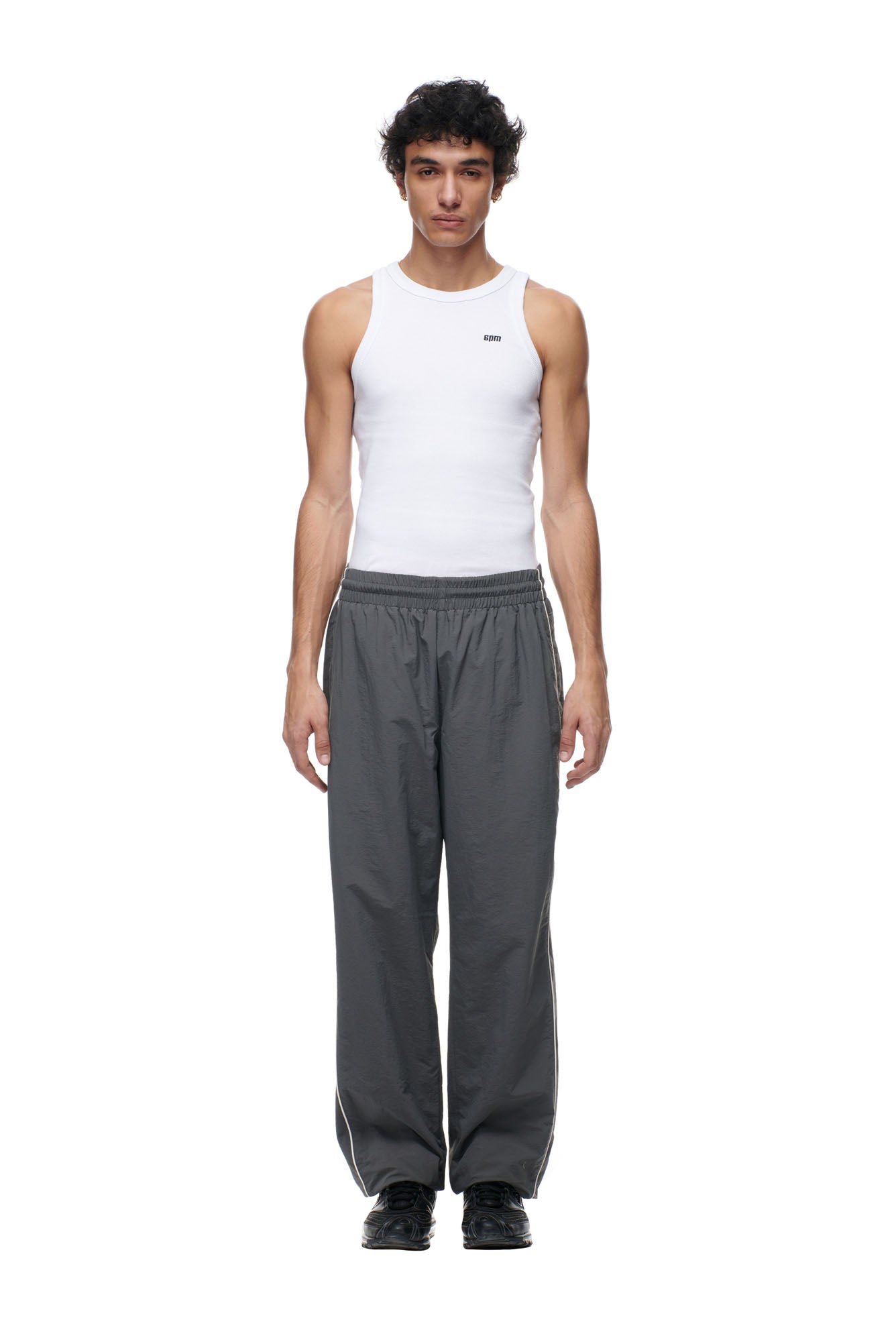 BF NYLON TRACKPANTS ANTHRACITE