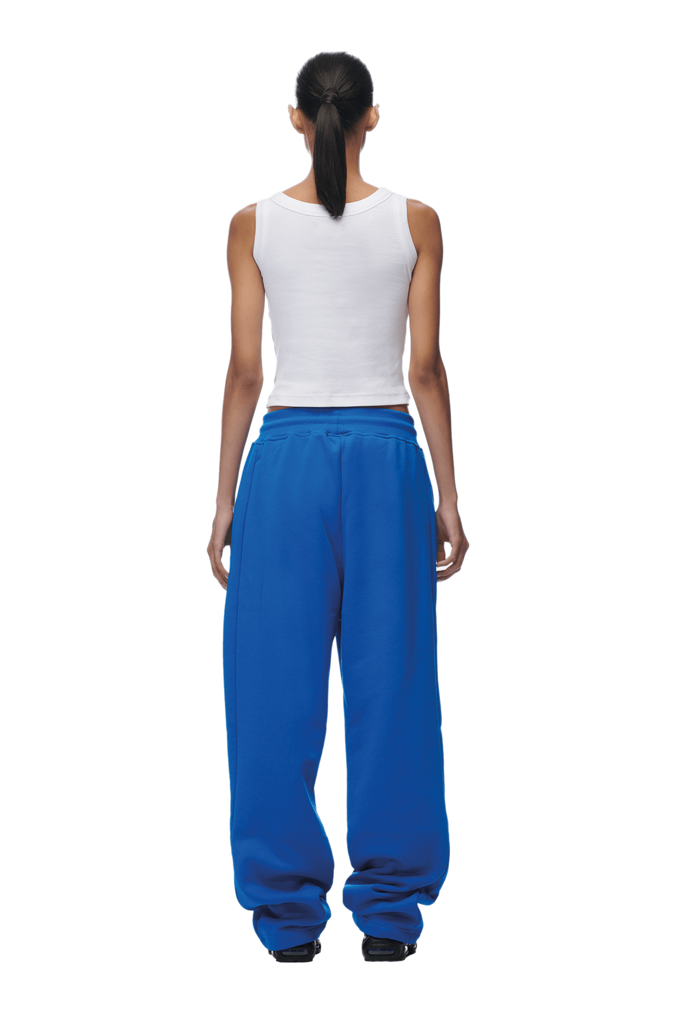 OPEN LEG JOGGER PRINCESS BLUE