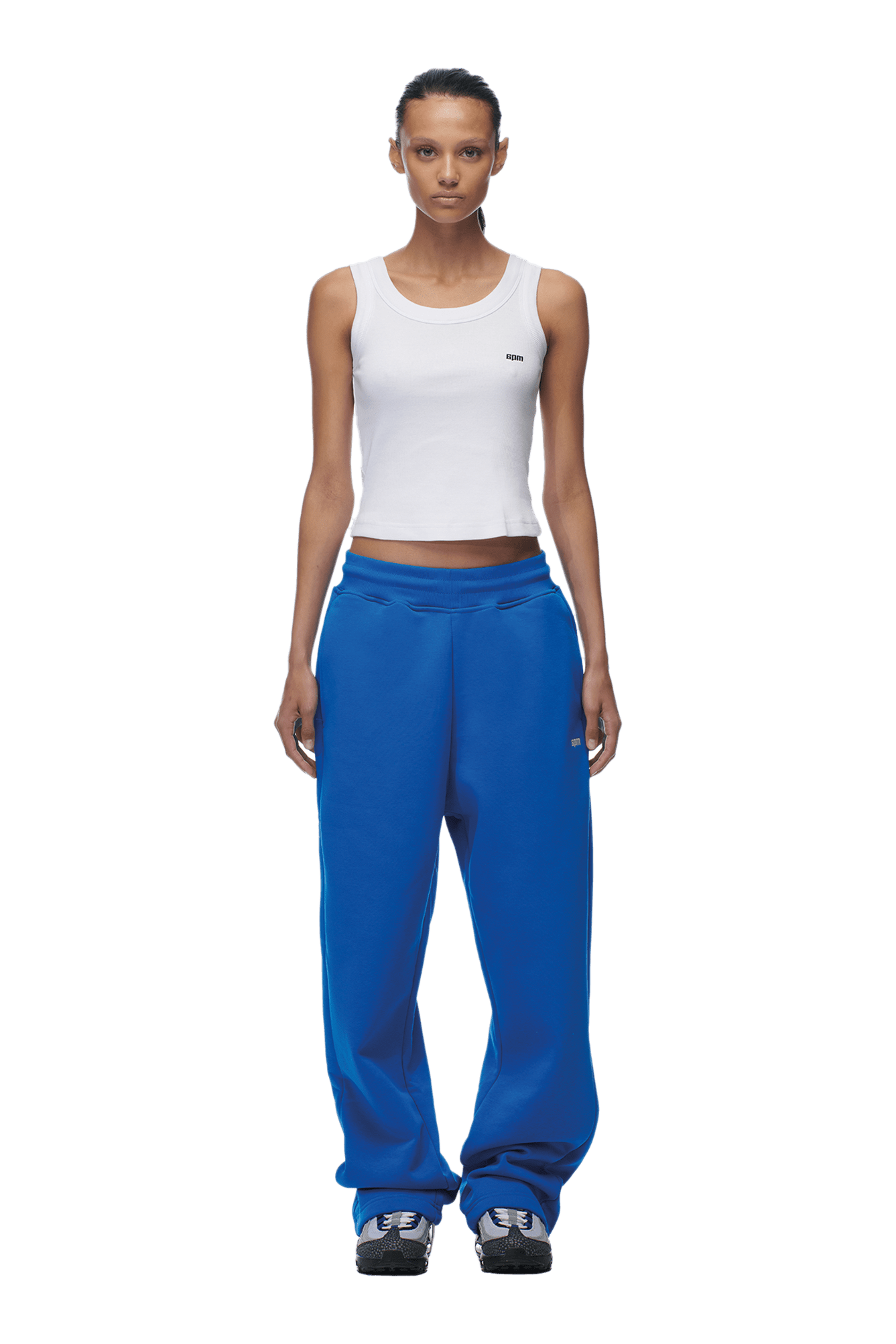 OPEN LEG JOGGER PRINCESS BLUE