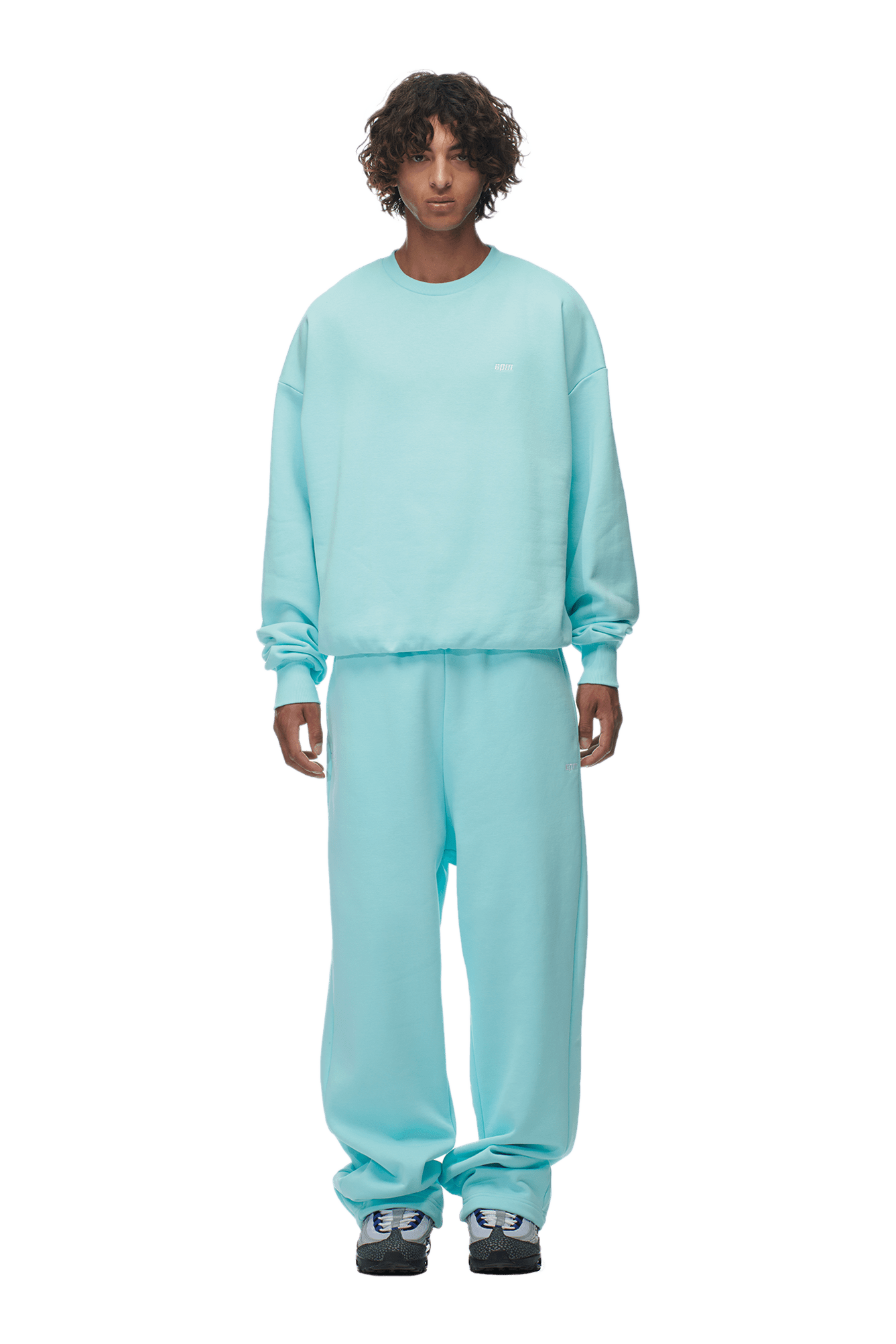 2610209 Turquoise Hooded T-Shirt
