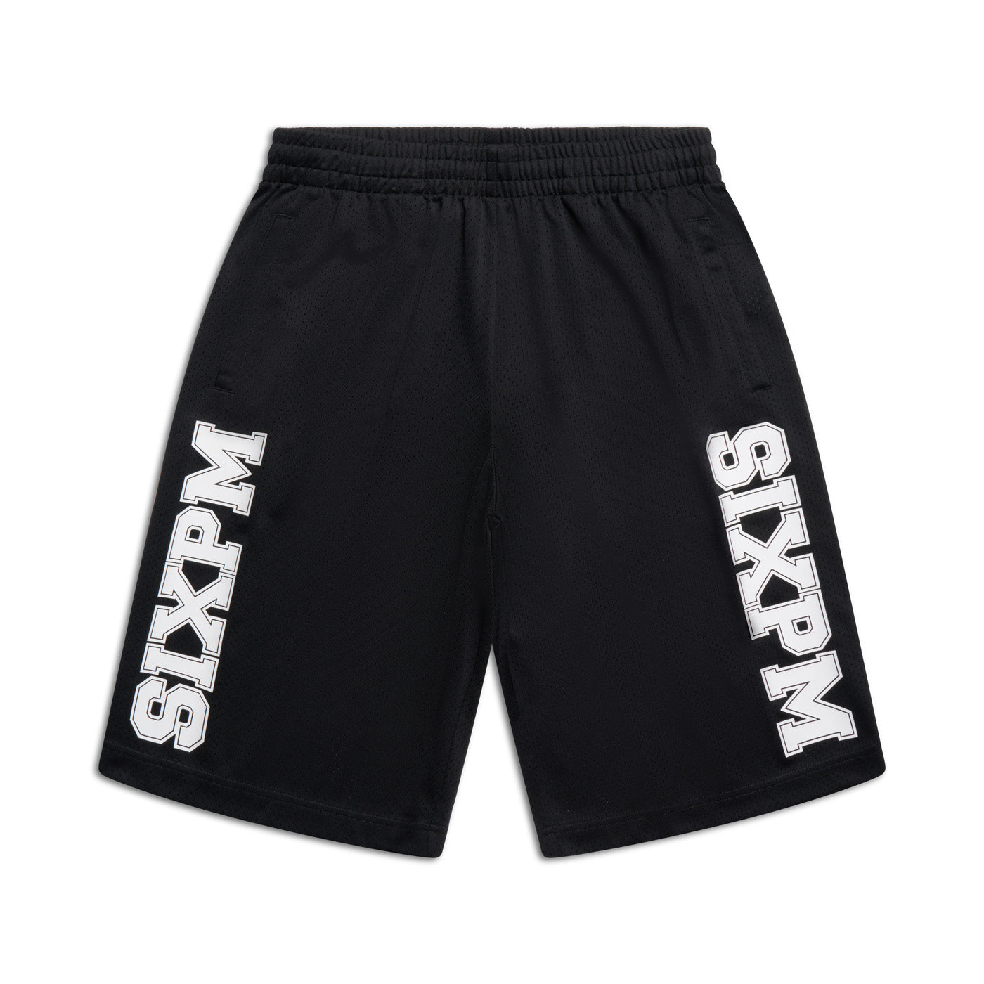 LONG MESH SHORTS BLACK