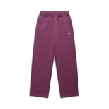 OPEN LEG JOGGER PLUM