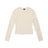 The 6PM WMNS LONGSLEEVE OFF-WHITE is a fitted, plain, off-white long-sleeve T-shirt with a crew neckline, shown laid flat against a white background.