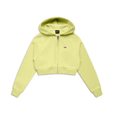 WMNS CROPPED ZIP HOODIE BUTTERCREAM