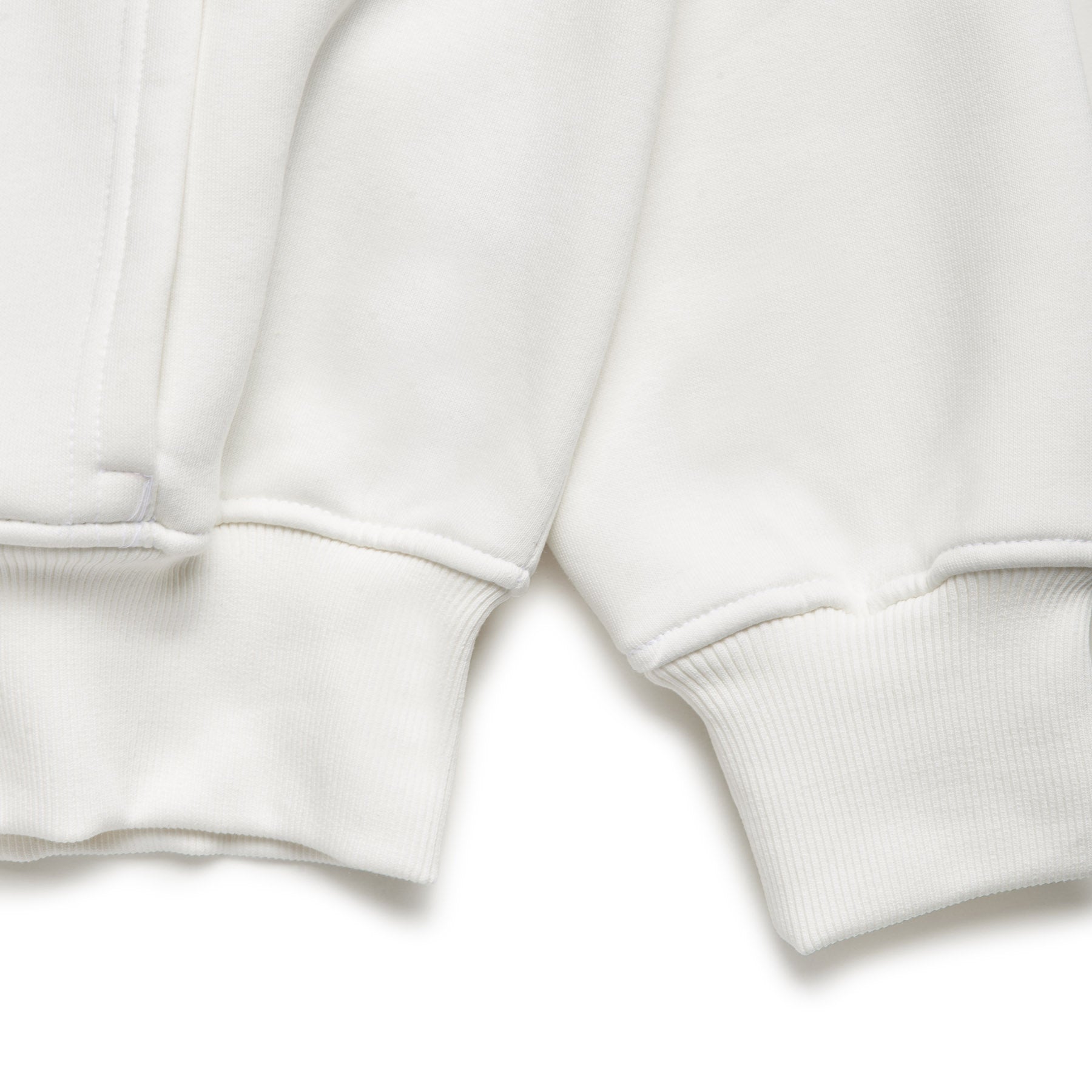 ZIP HOODIE COCONUT WHITE