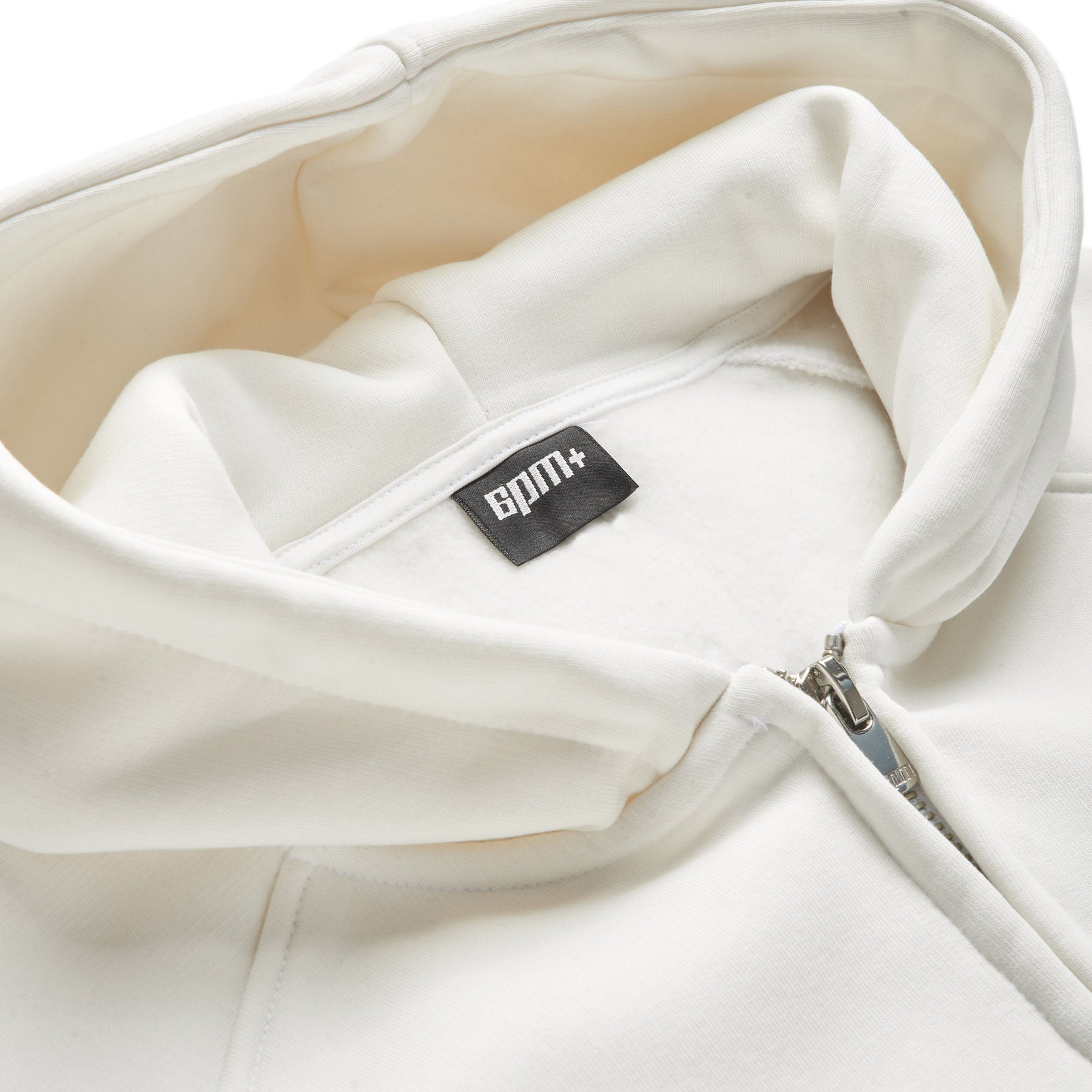 ZIP HOODIE COCONUT WHITE