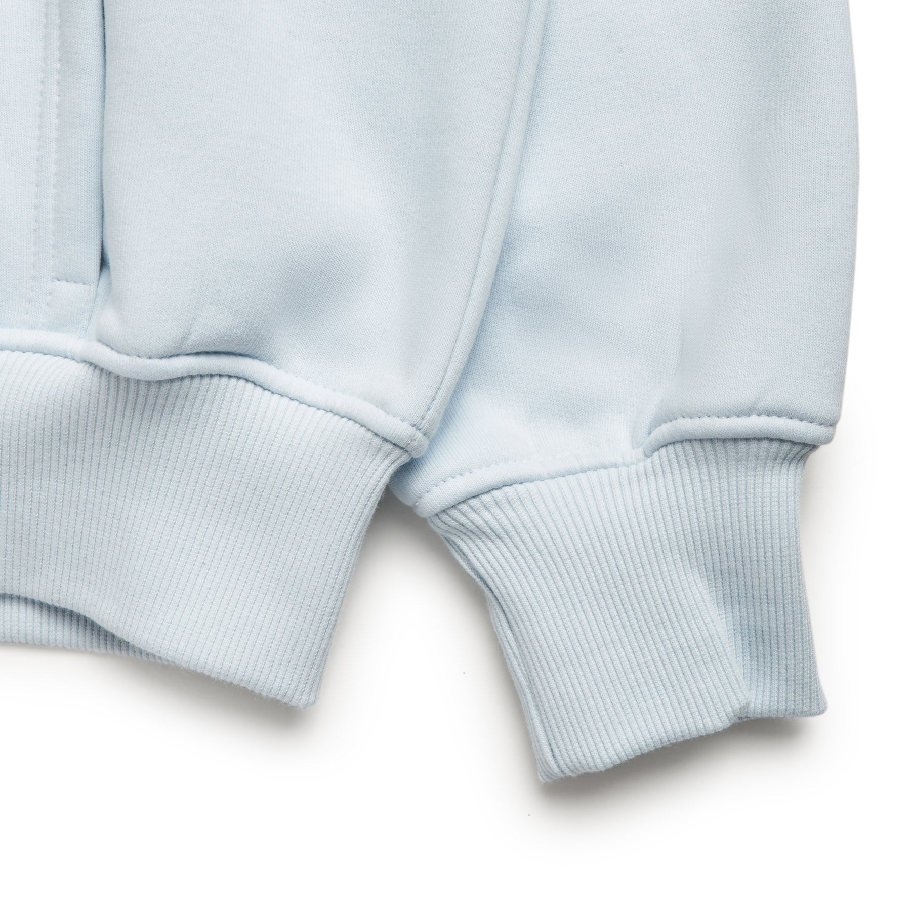 ZIP HOODIE ICE BLUE