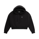 WMNS CROPPED HOODIE BLACK