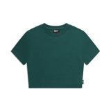 WMNS CROPPED T-SHIRT EVERGREEN