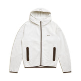 HOODED ROADMAN JACKET LIGHT GREY