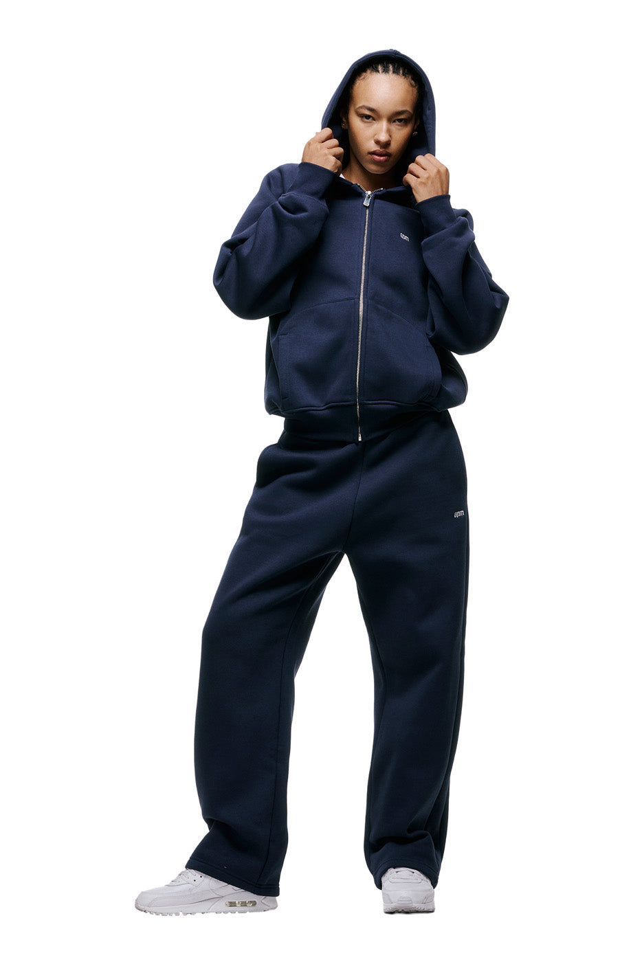ZIP HOODIE NAVY
