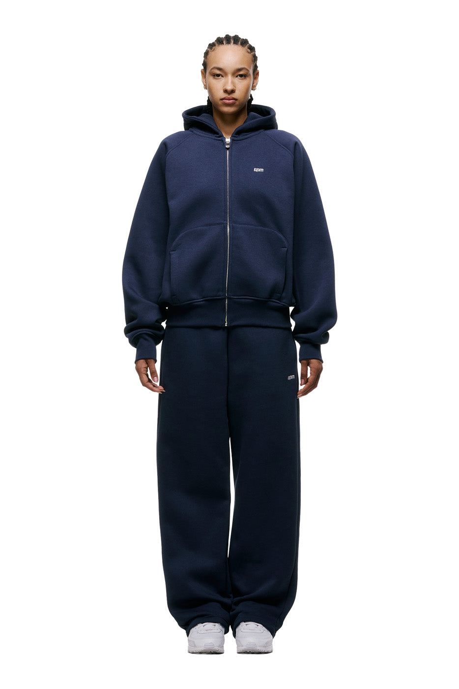ZIP HOODIE NAVY