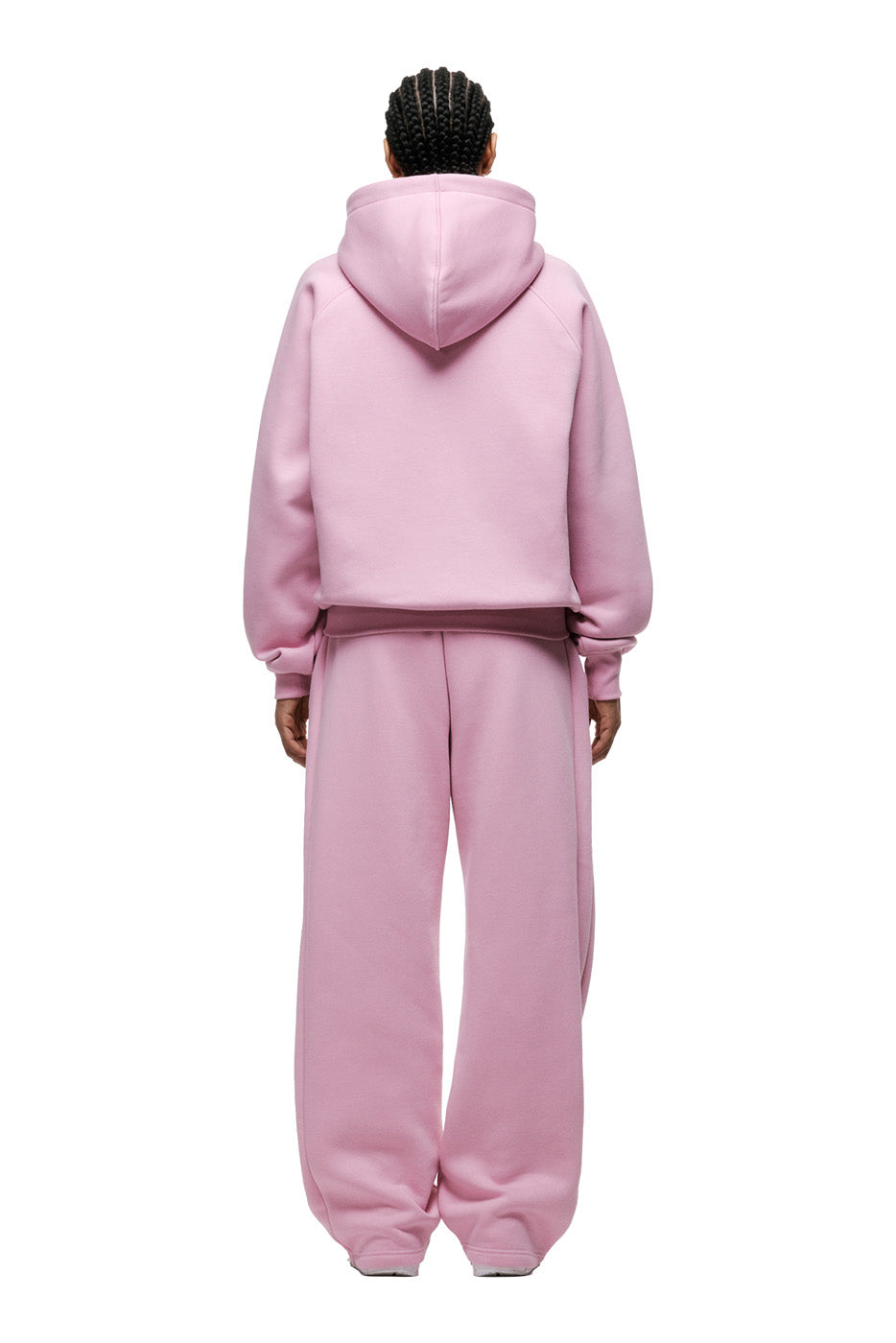 ZIP HOODIE BABY PINK