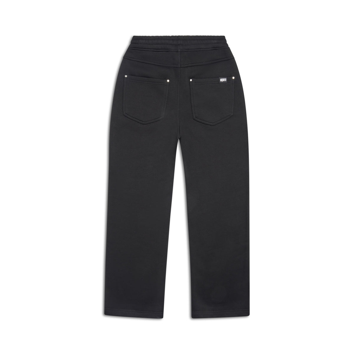 X-TRA WIDE 5-POCKET JOGGER BLACK