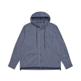 HOODED SHIRT DARK NAVY