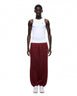 6PM+ BAGGY CUFFED JOGGER WINE RED