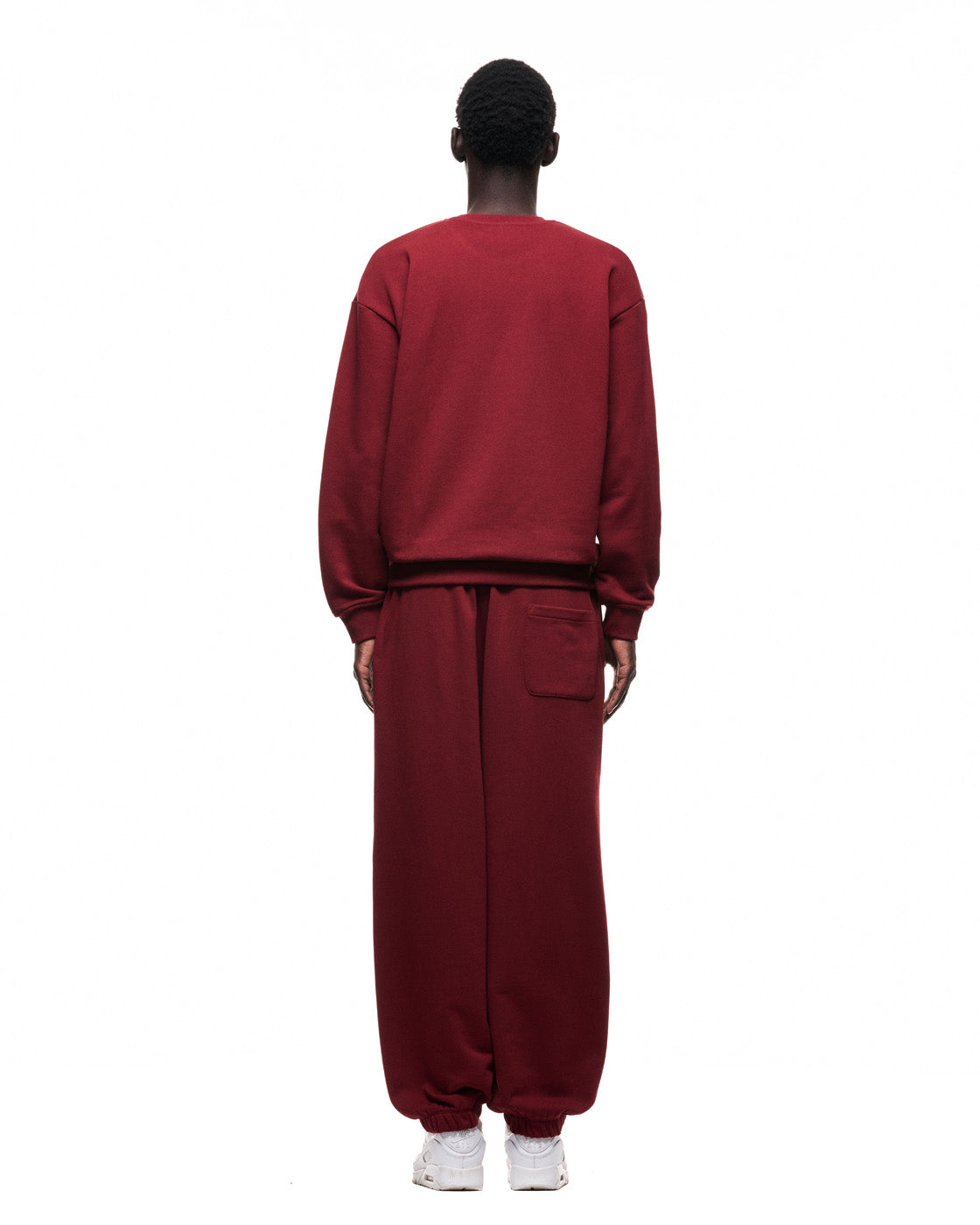 6PM+ CREWNECK '26 WINE RED