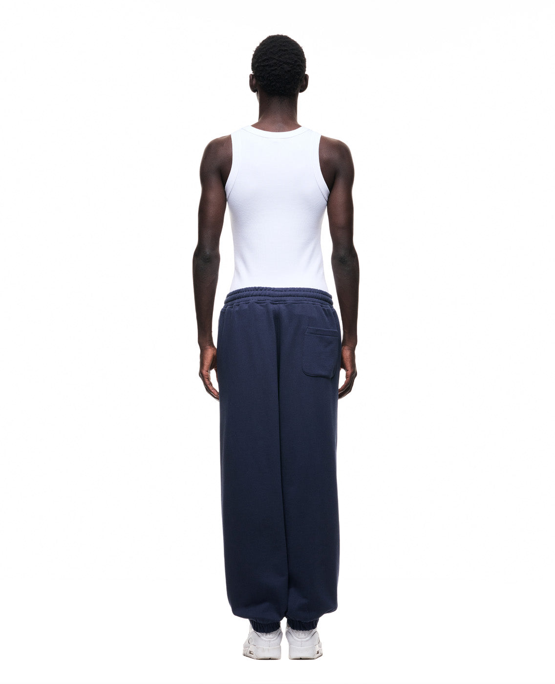 6PM+ BAGGY CUFFED JOGGER NAVY