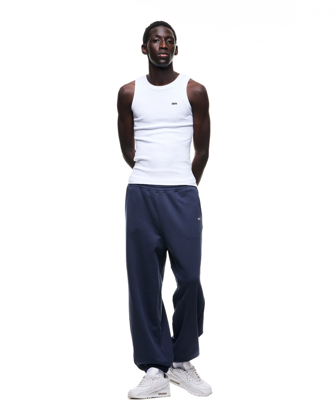 6PM+ BAGGY CUFFED JOGGER NAVY