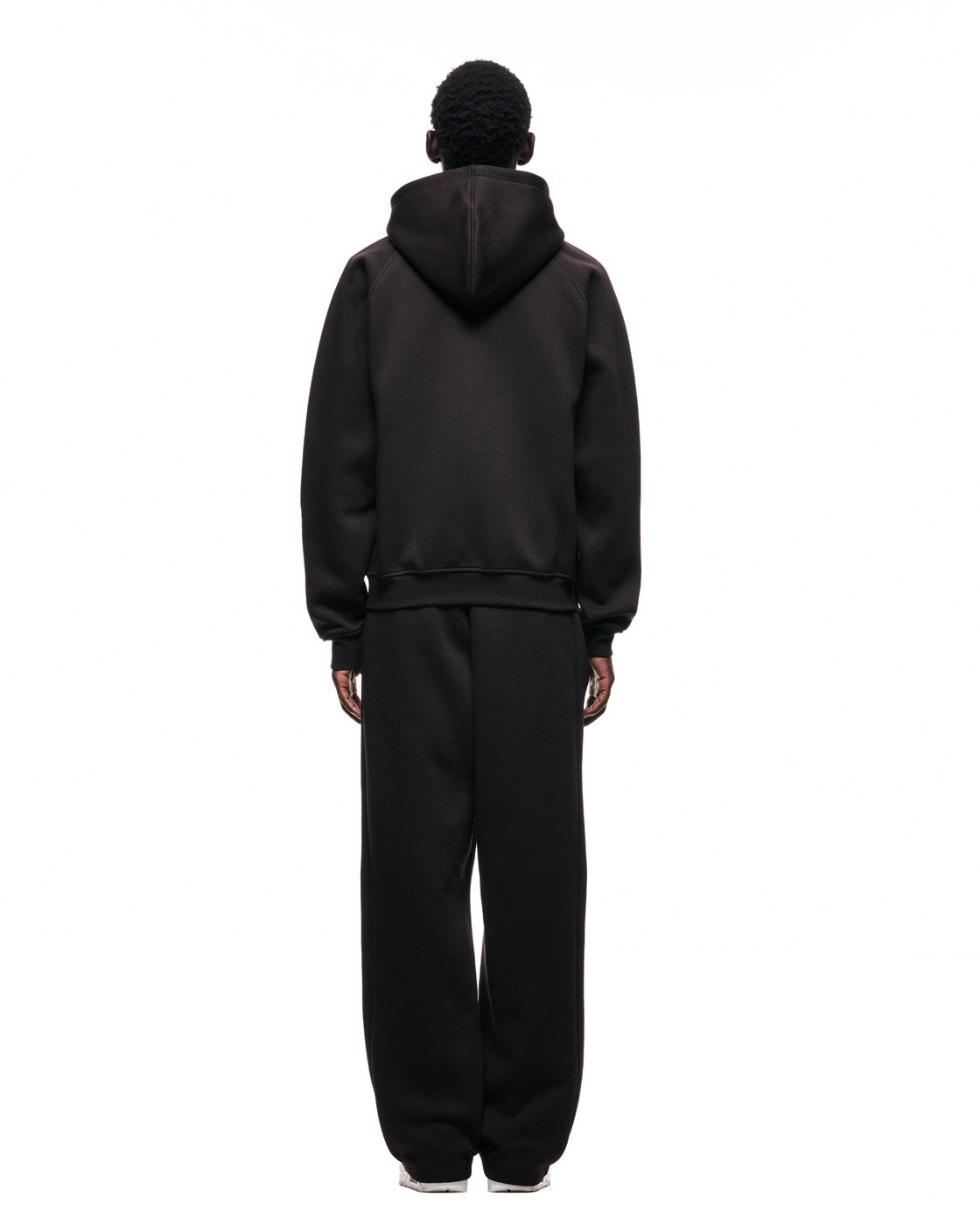 ZIP HOODIE ASH BROWN