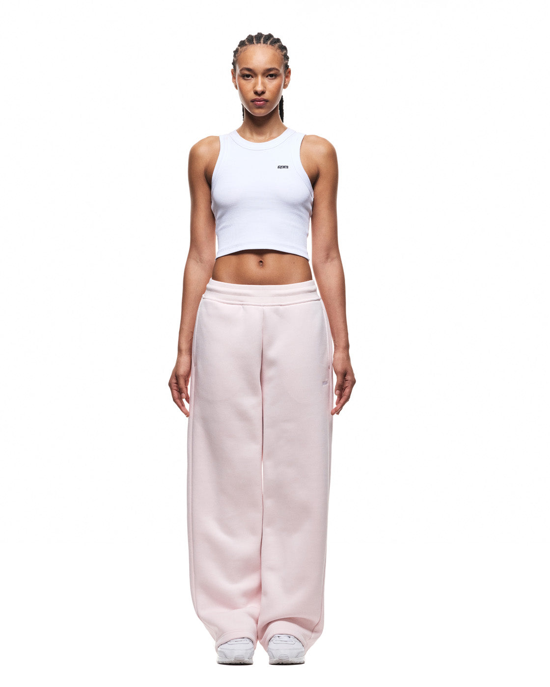 OPEN LEG JOGGER SEASHELL PINK