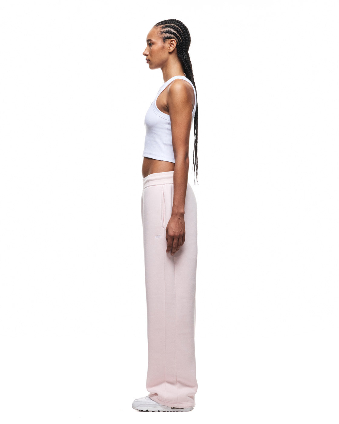 OPEN LEG JOGGER SEASHELL PINK
