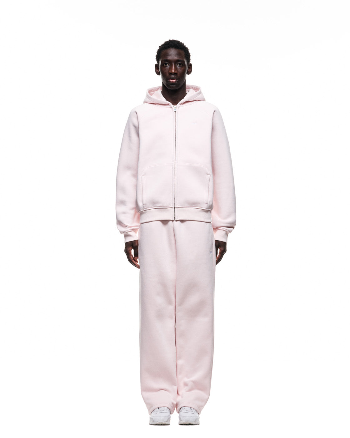 ZIP HOODIE SEASHELL PINK