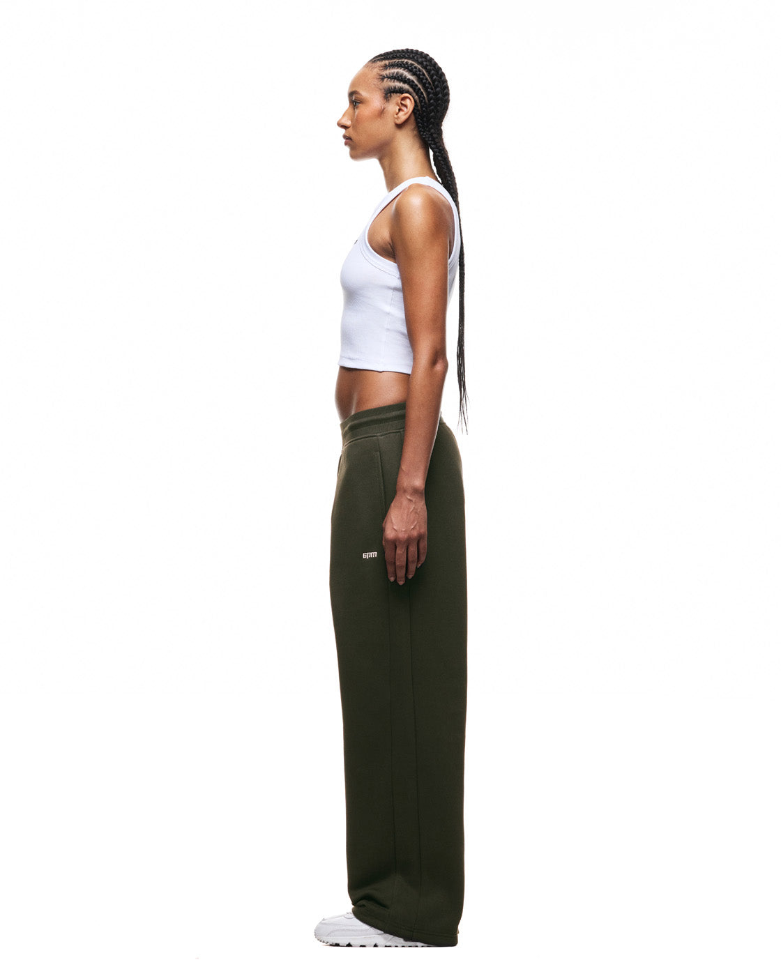 OPEN LEG JOGGER PINE SHADOW