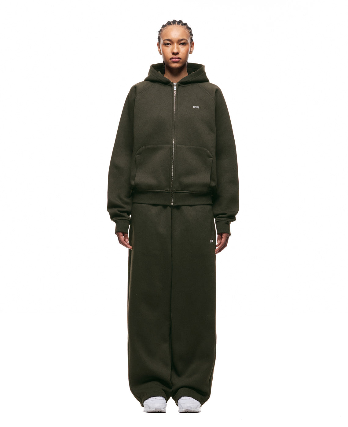 ZIP HOODIE PINE SHADOW