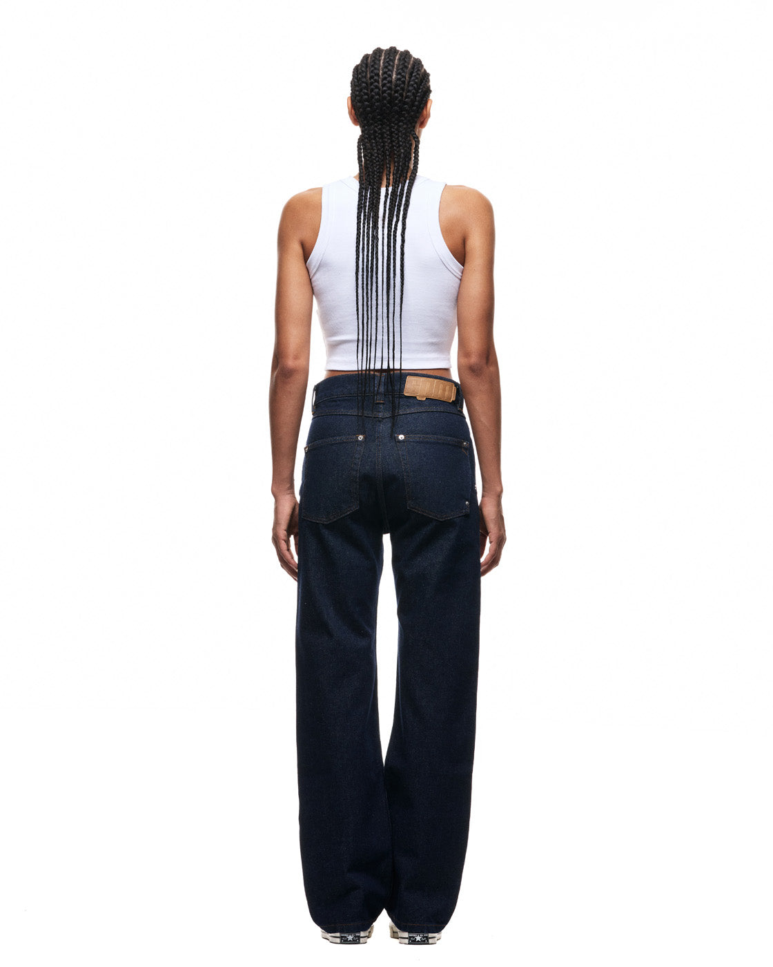 6PM+ STRAIGHT REGULAR DENIM DARK BLUE RAW
