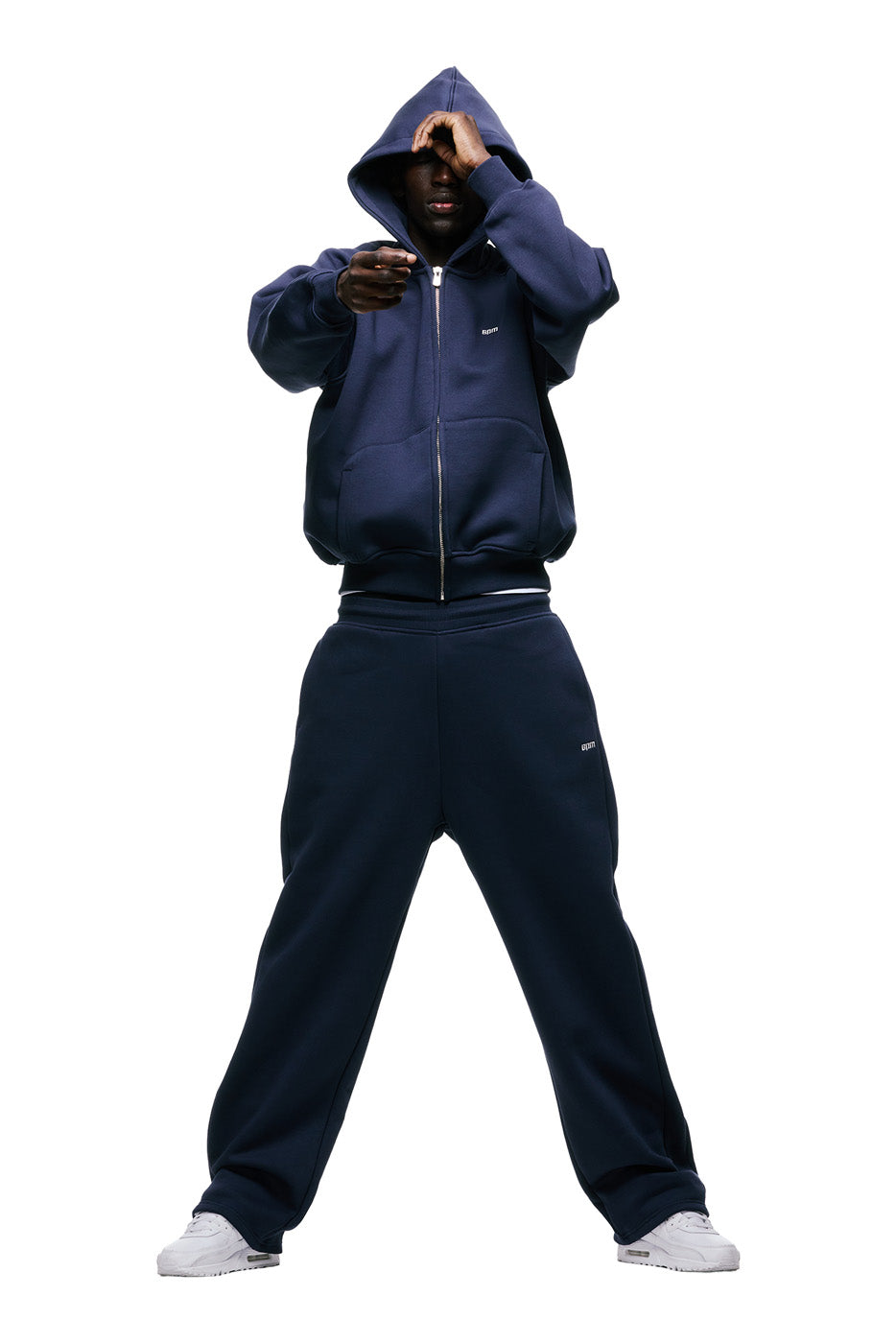 ZIP HOODIE NAVY