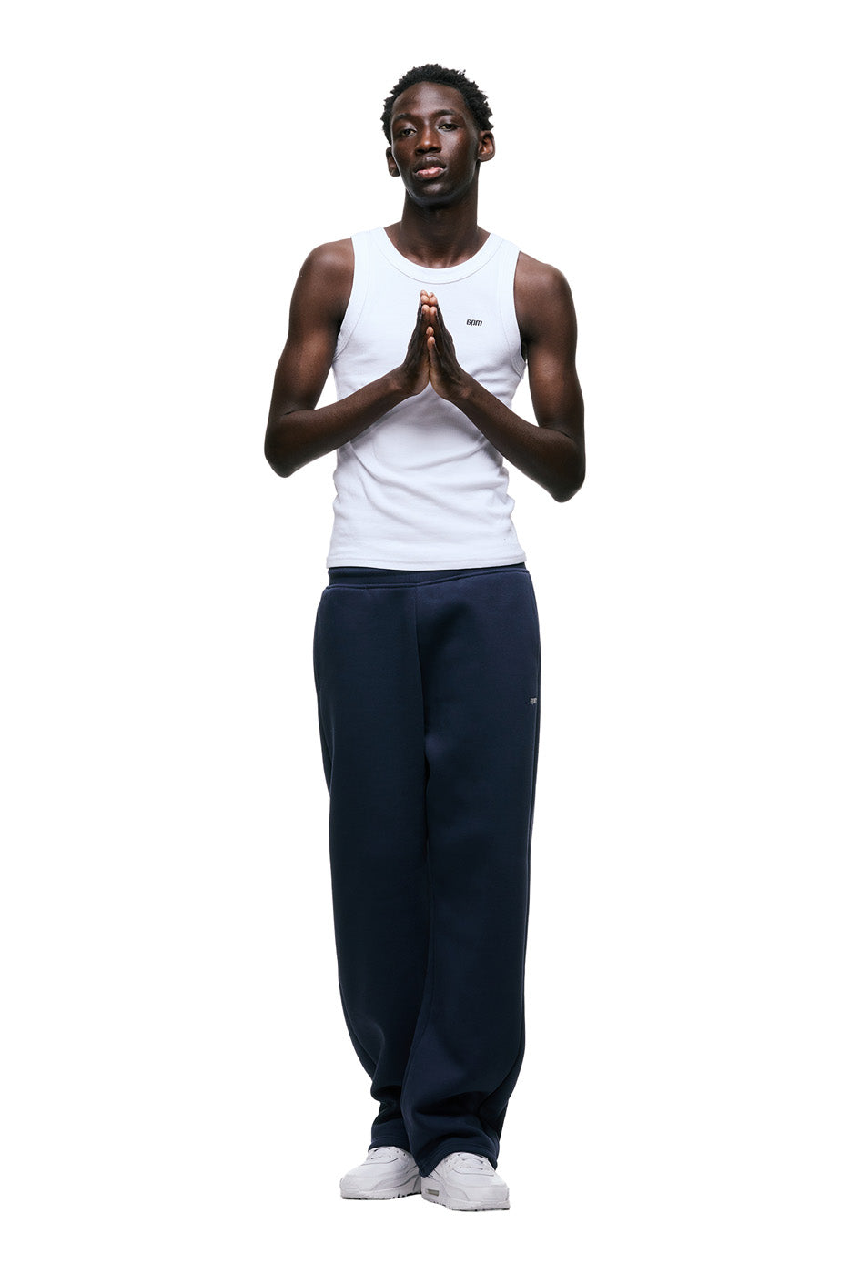 OPEN LEG JOGGER NAVY