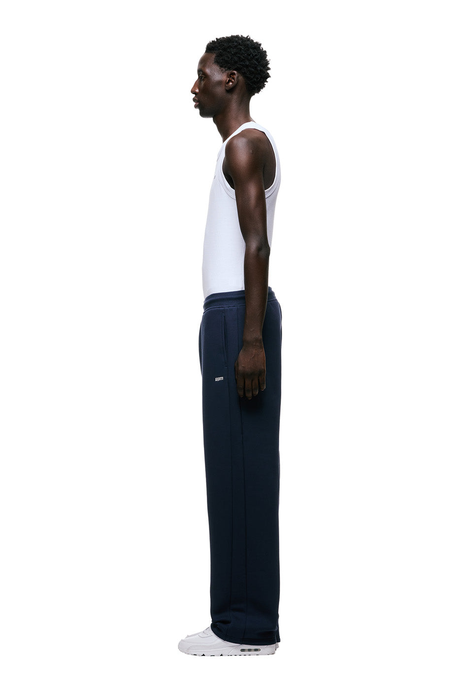 OPEN LEG JOGGER NAVY