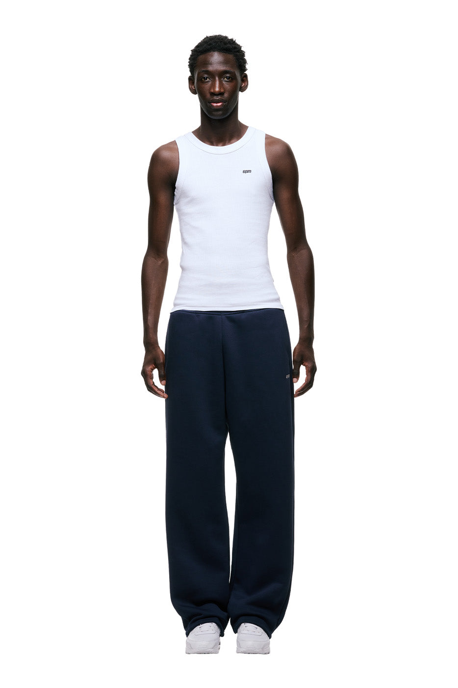 OPEN LEG JOGGER NAVY