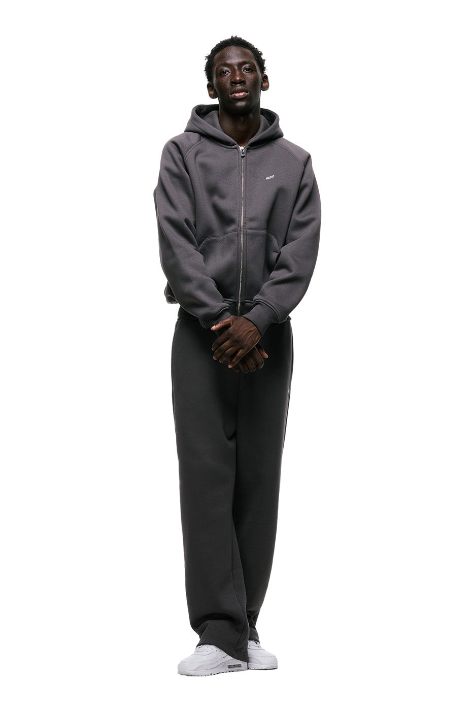 ZIP HOODIE ANTHRACITE