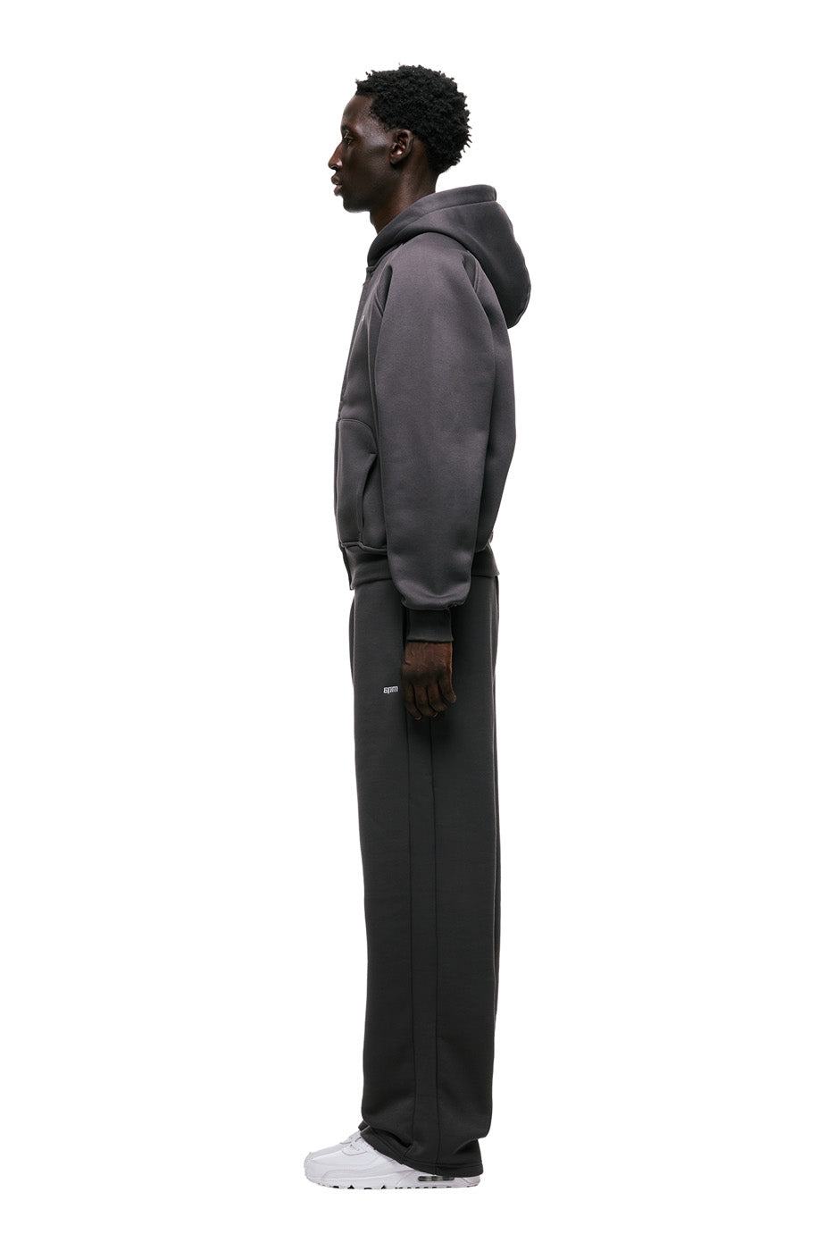 ZIP HOODIE ANTHRACITE