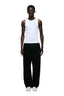 OPEN LEG JOGGER BLACK