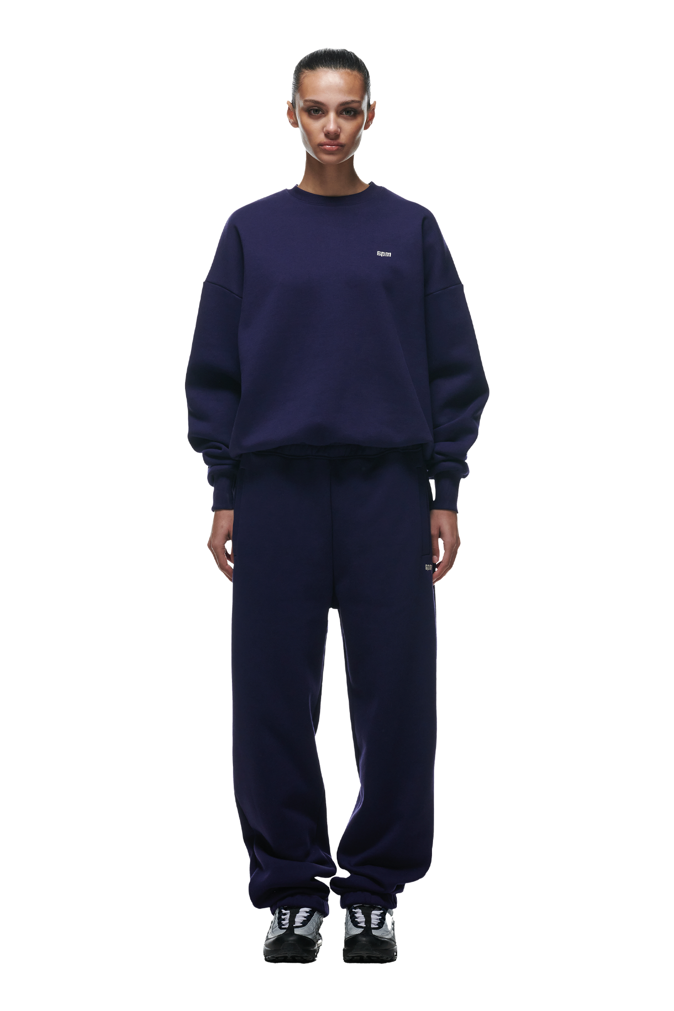 CREWNECK ORBIT BLUE