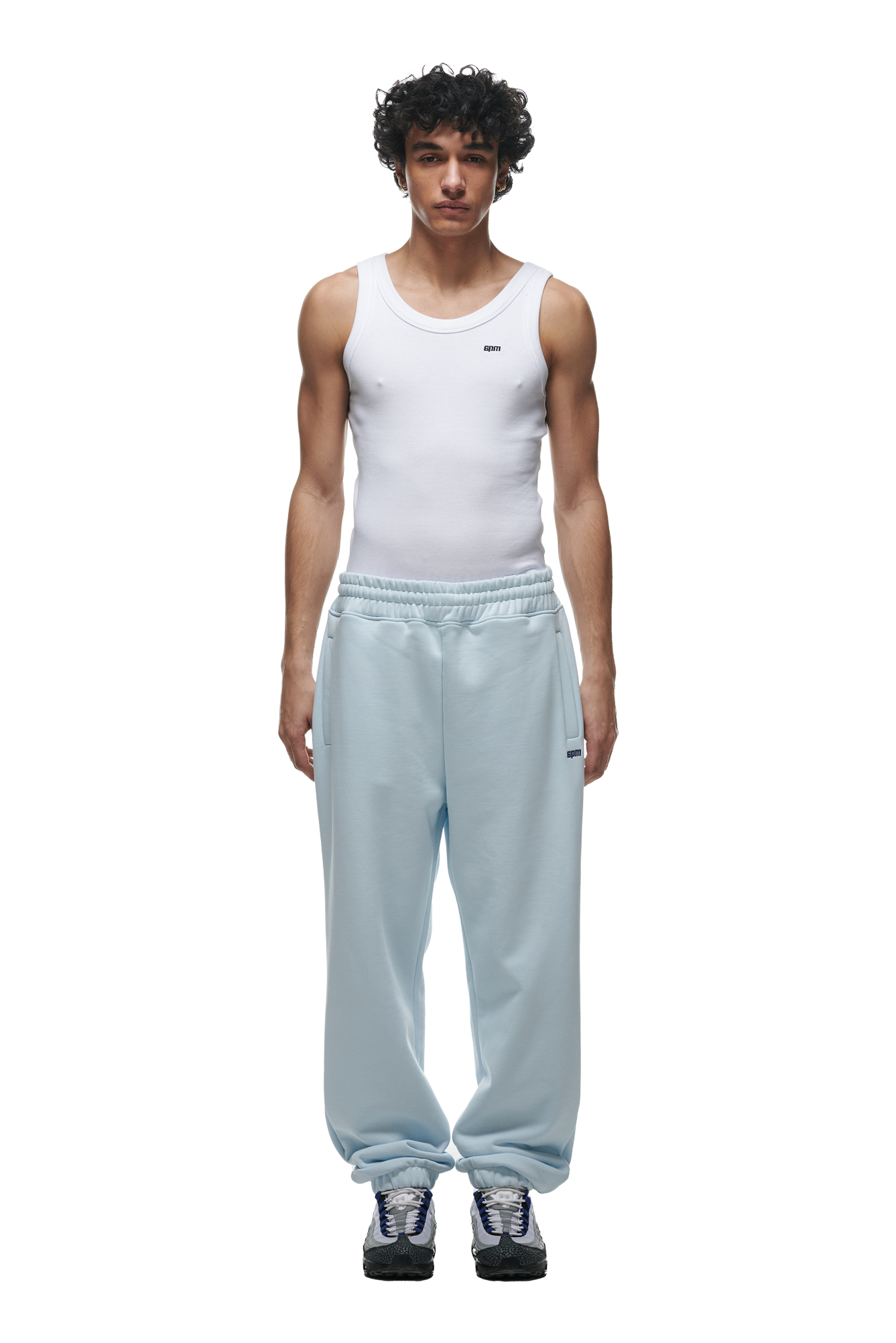 CUFF JOGGER ICE BLUE