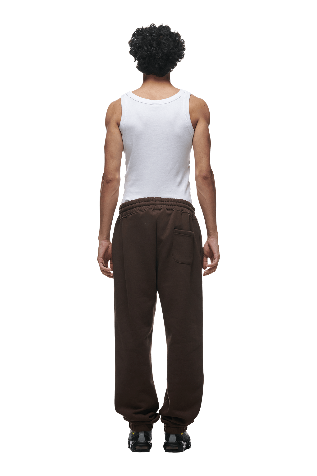 CUFF JOGGER CHOCOLATE BROWN