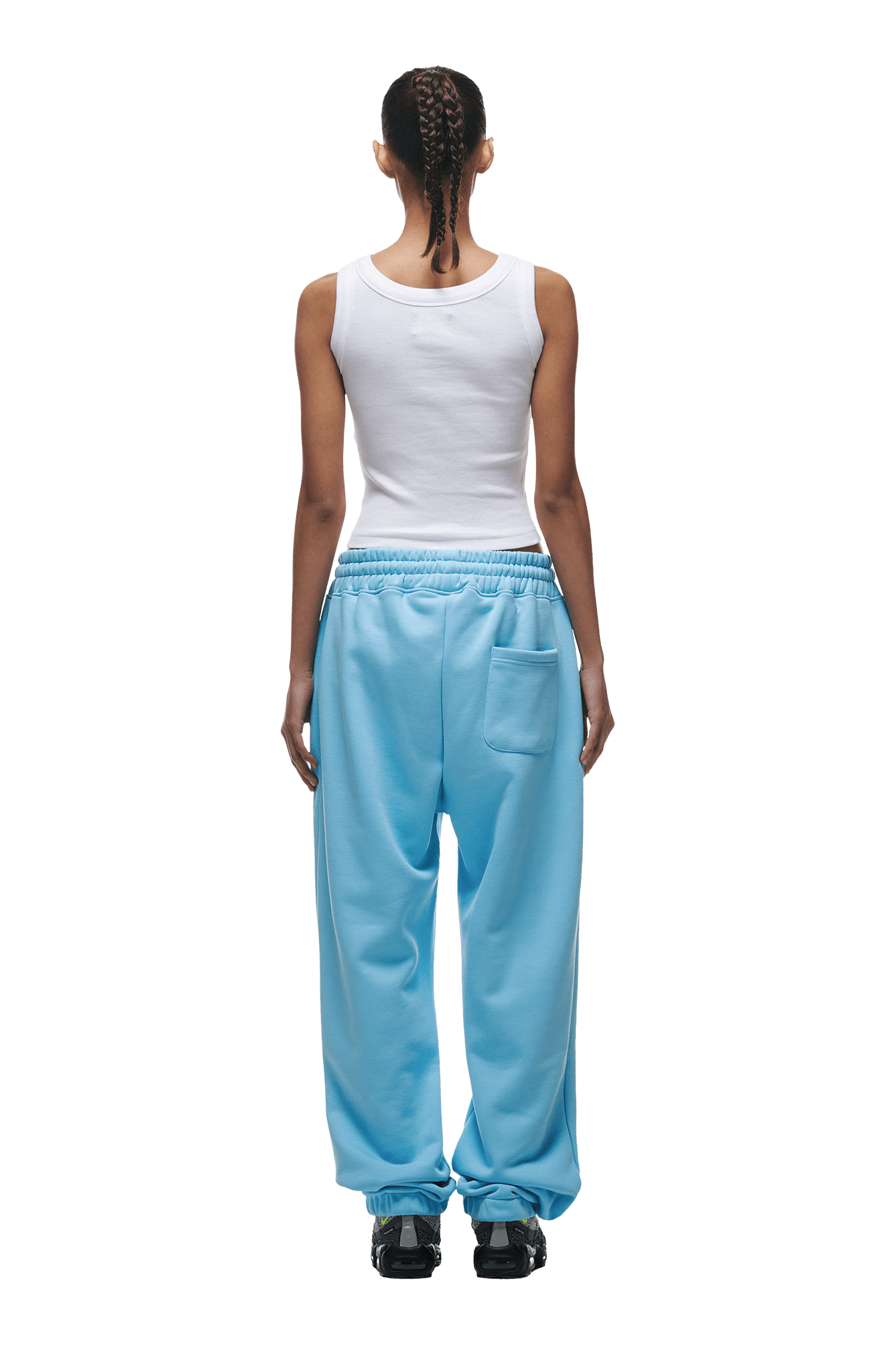Joggers baby blue online