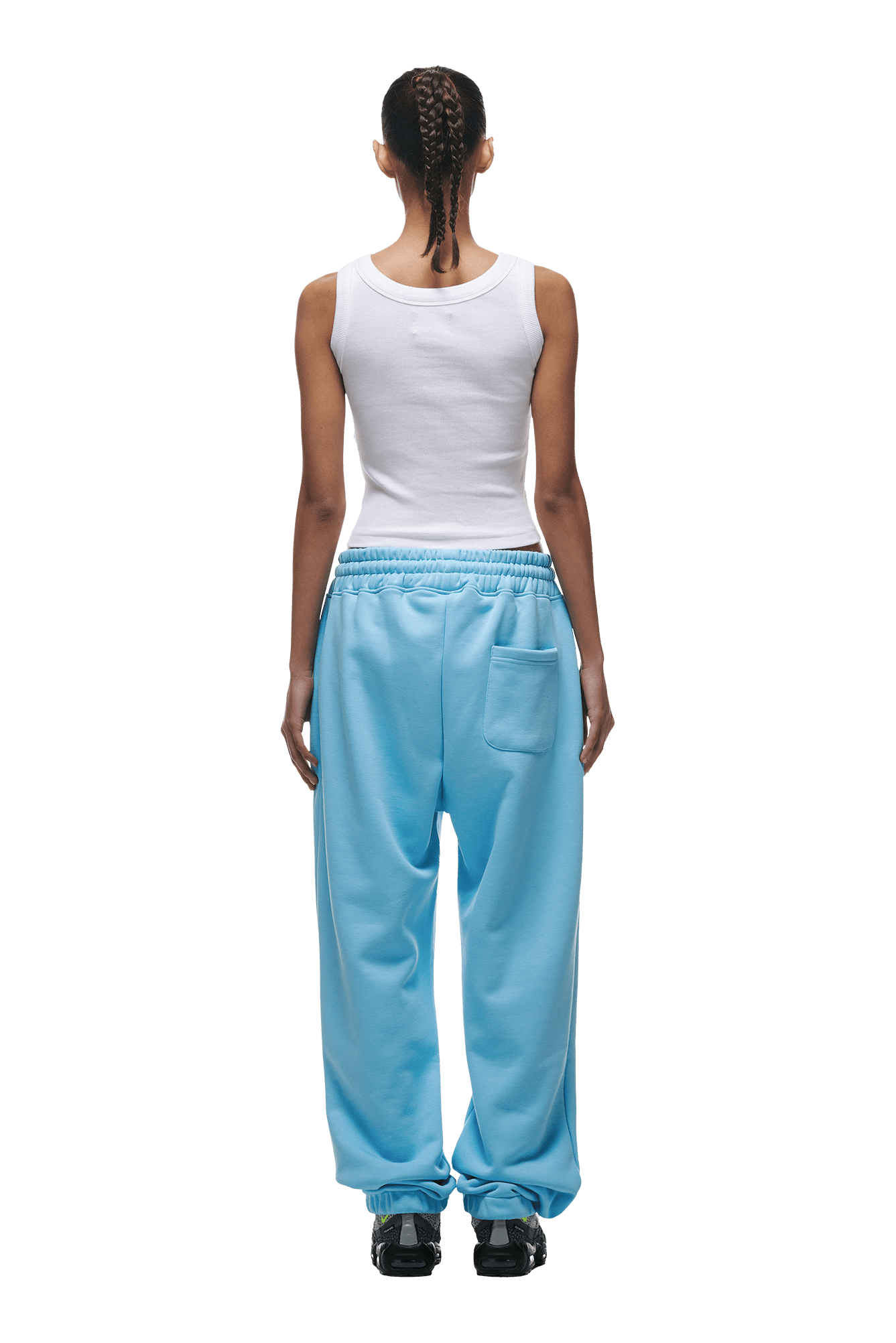 CUFF JOGGER BABY BLUE